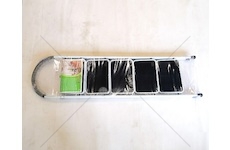 Domácí ocelové schůdky, 5 schody