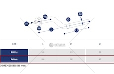 Držák blatníku 800/530mm/42mm 0451744_A