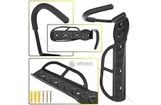 Držák jízdního kola, nástěnný, s hákem KELTIN