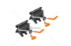 Držák na nářadí, 2 háčky a 2 úchyty pro zavěšení za konektor, sada 2 ks - BRADAS