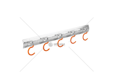 Držák na nářadí, 5 háčků, délka 50 cm - BRADAS