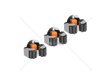 Držák na nářadí jednomístný, sada 3 ks - BRADAS