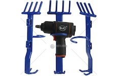 Držák na rázový utahovák a nástrčné klíče - modrý BJC