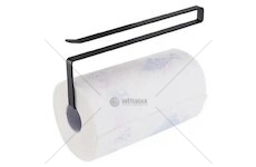 Držák papírových utěrek, černý