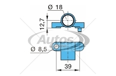 Držák snímače abs bpw eco plus 6-9t 0076397_A