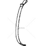 Drzak, vyfukovy system DINEX DIN80805