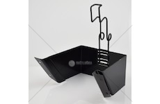 Držák zakládacího klínu 200MM černý 55418