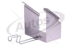Držák zakládacího klínu kola 200mm plechový 0091546_A