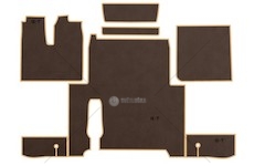 DYWANIK MAN TGX AUTOMAT 1 SZUF OD 2017  G004TGX/PRESTIGE/BRA