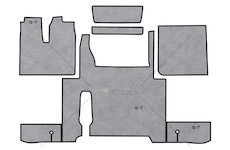 DYWANIK MAN TGX AUTOMAT 2 SZUF OD 2017  G005TGX/PRESTIGE/SZA