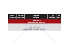 DZWIGNIA ZACISKU HAM.MERITOR LEWA UNIBRAKE UNB7016