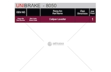 DZWIGNIA ZACISKU MODUL-T UNIBRAKE UNB8050