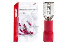 Elektrické konektory – samice (násuvka) 5.6mm 0.5-1.5mm2 10A 10 ks