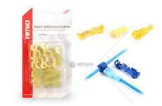 Elektrické rychlospojky Typ-T 04-6mm2 24A blistr 5 ks