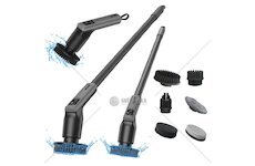 Elektrický čistící kartáč s nastavitelnou rukojetí a 6 hlavicemi - GLOX