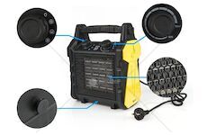 Elektrický keramický ohřívač, topidlo 2 kW GEKO