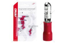 Elektrický konektor – kolík válcový 4mm 0.5-1.5mm2 10A 10 ks