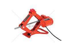 Elektrický nůžkový zvedák 3 t, 12 V - KRAFT&DELE