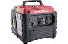 Elektrocentrála digitální invertorová, motor 1,75 HP, výkon 1,2 kW - EXTOL PREMIUM