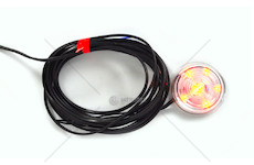 Elektronický systém pro svítilny W74.1 a W74.2 červený 12V/24v bílý WAS W74.1/2/545/I/MC