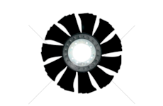 Fan, radiator DAILY S 2000 - F1AE0481/8140 11 BLADES Mec-Diesel
