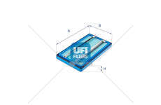 Filter, crankcase breather FILTRO SFIATO MOTORE CURSOR/ST Ufi