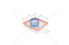 Filter, interior air VOLVO EURO 5 Ufi