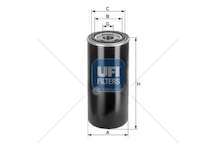 Filter, operating hydraulics Filtro Altri Ufi