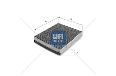 Filtr kabinový ford transit 13> uhlíkový WUFI 54.218.00