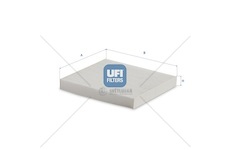 Filtr kabinový - WUFI 53.623.00