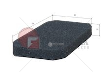 FILTR KABINY RVI PREMIUM MTX MTX42