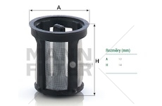 Filtr kapaliny adblue iveco e.cargo 3, stralis, strator, irisbus, case-ih, new holland 0185736_A