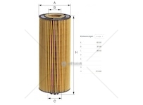 Filtr oleje deutz engine/fahr, man f2000, f90 setra comfortclass do 2003 0166133_A