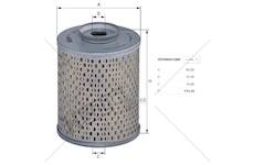 Filtr oleje hydrauliky daf, man, rvi, tatra 815 euro 2, massey-ferguson 0045913_A