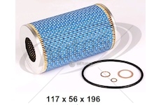 Filtr oleje man, merecedes, tatra t815 euro 1/2 terno 0166130_A