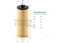 Filtr oleje mercedes atego, axor, claas, grove, liebherr, optare, terberg, kaesbohrer 0167268_A