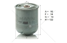 Filtr oleje odstředivky zr903x daf 95xf, cf85, 85cf 0071169_A