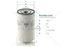 Filtr oleje rvi midlum i, midliner s, iveco irisbus agora, pr112/pr118, heuliez gx  0167330_A