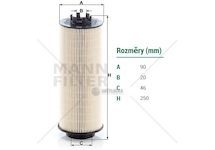 Filtr paliva biodiesel daf 105xf, 85cf, 75cf, solaris urbino, tatra phoenix, van hool 0119511_A