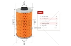 Filtr paliva ph 11 wix95127e  zetor uř1 0014190_A