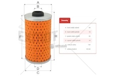 Filtr paliva pj 11 wix95128e  zetor uř1, volvo 0014189_A