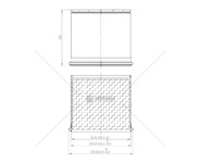 Filtr pevných částic dpf cordierit 12x13 man tgs, tgx euro 6 0568426_A