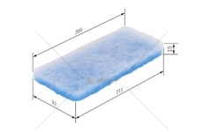 Filtr vzduchu kabiny daf lf-fa od 2013, lf45, lf55 od 2006 0274743_A
