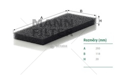 Filtr vzduchu kabiny rvi magnum dxi, magnum ae/ dxi12/13/ e.tech 0167170_A