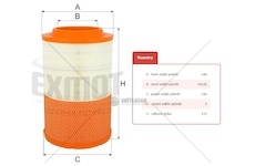 Filtr vzduchu wpo-426 man, solaris urbino 0120894_A