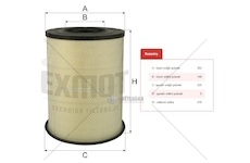 Filtr vzduchu wpo-575 volvo fm-fm, fmx, fm10, fm12, fm7  0080884_A