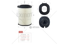 Filtr vzduchu wpo-974 daf xd, xg/xg+, xf ii euro 6 od 2022 0559208_a