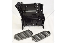 FOOTBOARD WALL RH - W/ PLATES - LOW CAB COVIND COV/R50/230