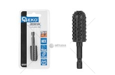 Fréza stopková do dřeva, válcová oblá GEKO