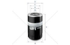 Fuel filter 8210/8460 - P/PA Ufi